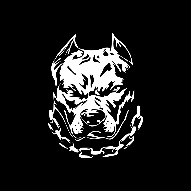 Motorcycle Gear For Dogs - Веселая собака голова креативный автомобиль окно