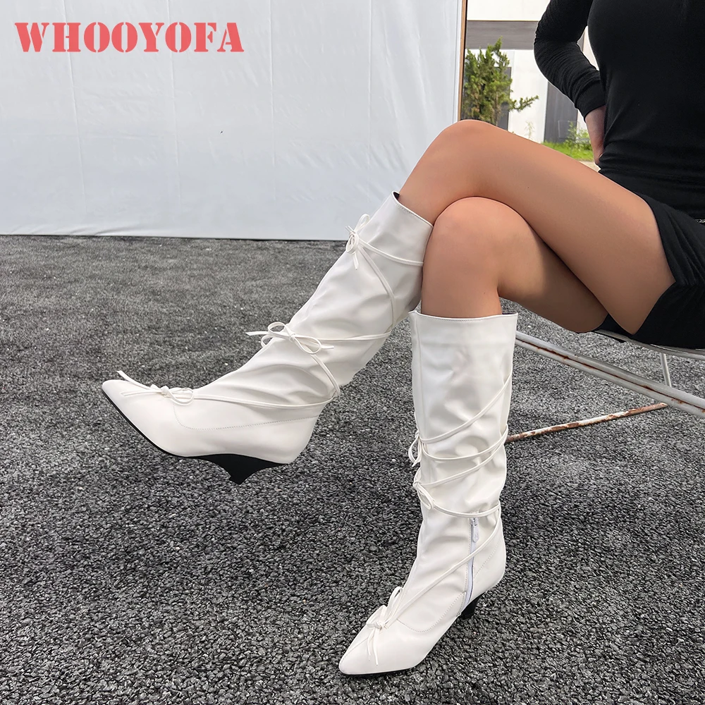 Riding Boot Short - Новые зимние гламурные белые желтые женские
