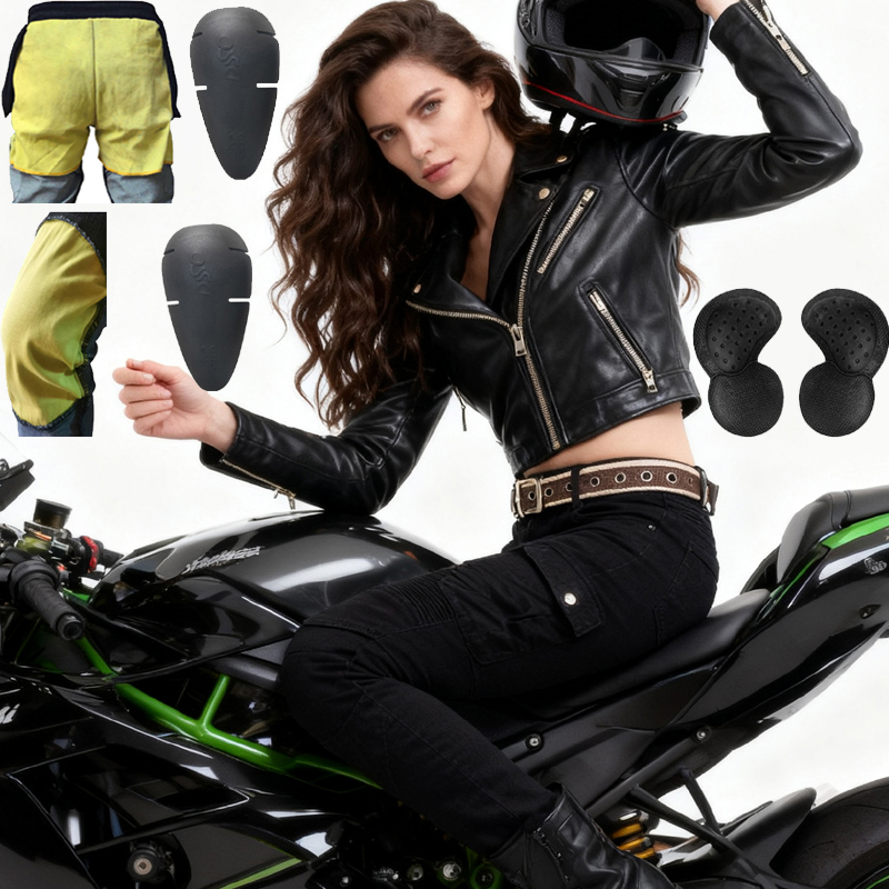 Motorcycle Gear Women Pants - Женские мотоджинсы из кевлара, износостойкие брюки