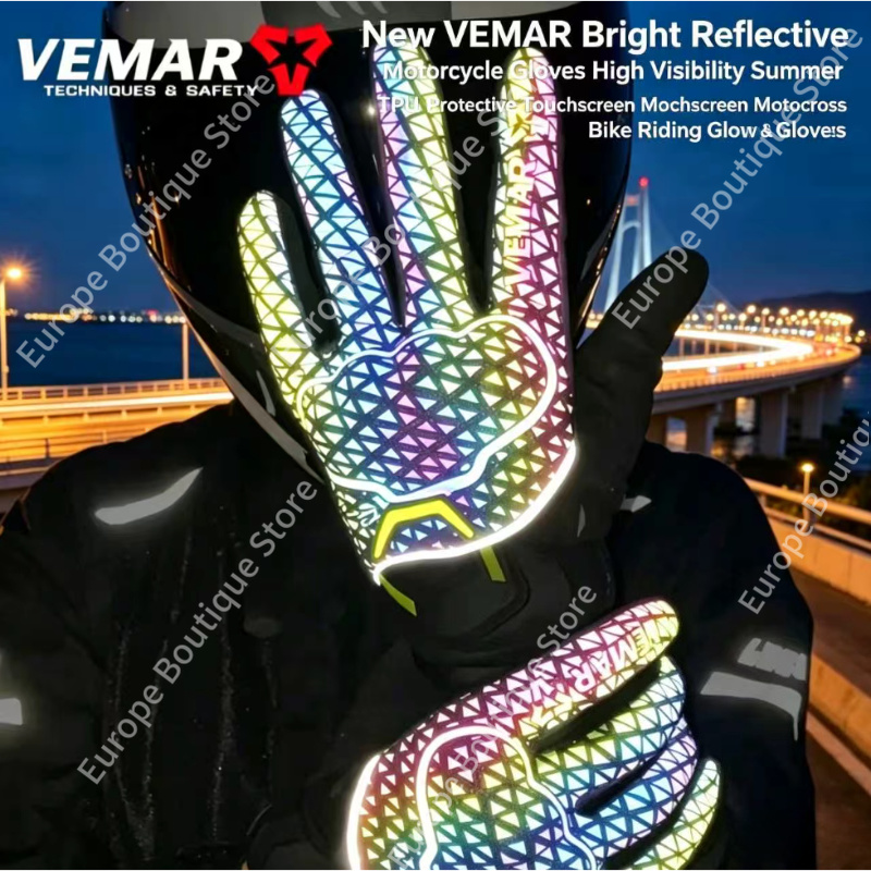 Motorcycle Gear For Summer - Новые летние мотоперчатки VEMAR 2026 с