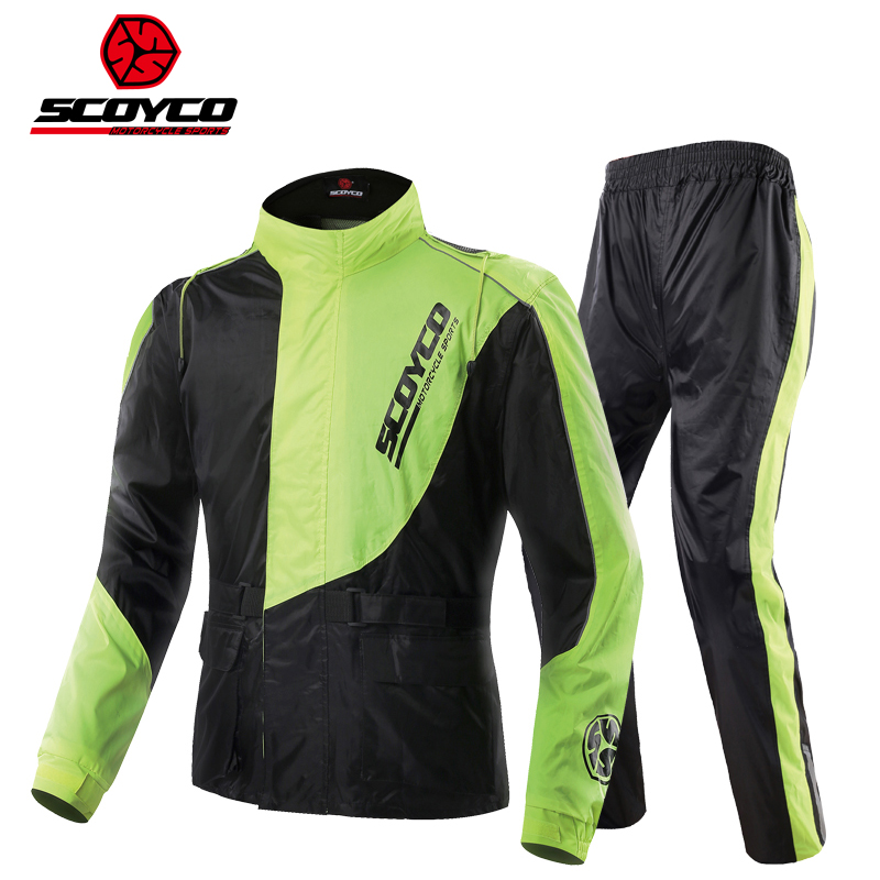 Motorcycle Gear For Men - SCOYCO мотоциклетный плащ, брюки, мужской костюм
