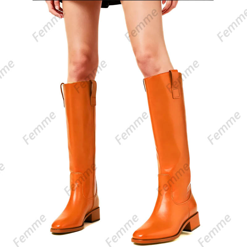Фиолетовые кожаные сапоги Femm – обзор и цена Riding Boot Short