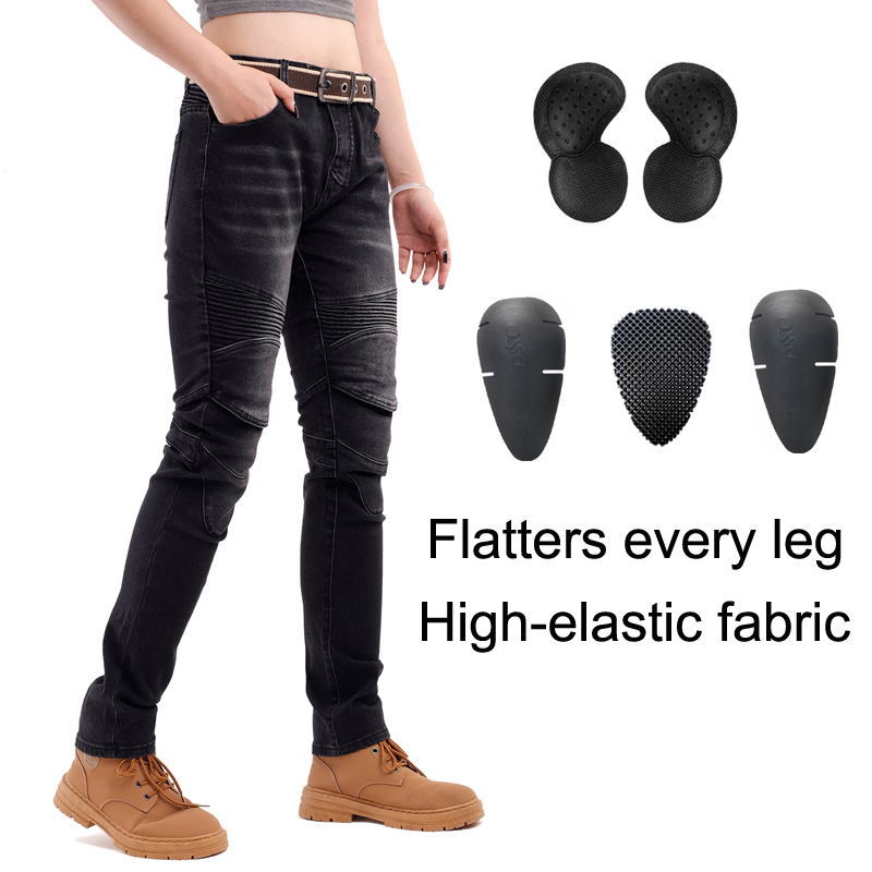 Женские мотоциклетные джинсы,  – обзор и цена Motorcycle Gear Women Pants