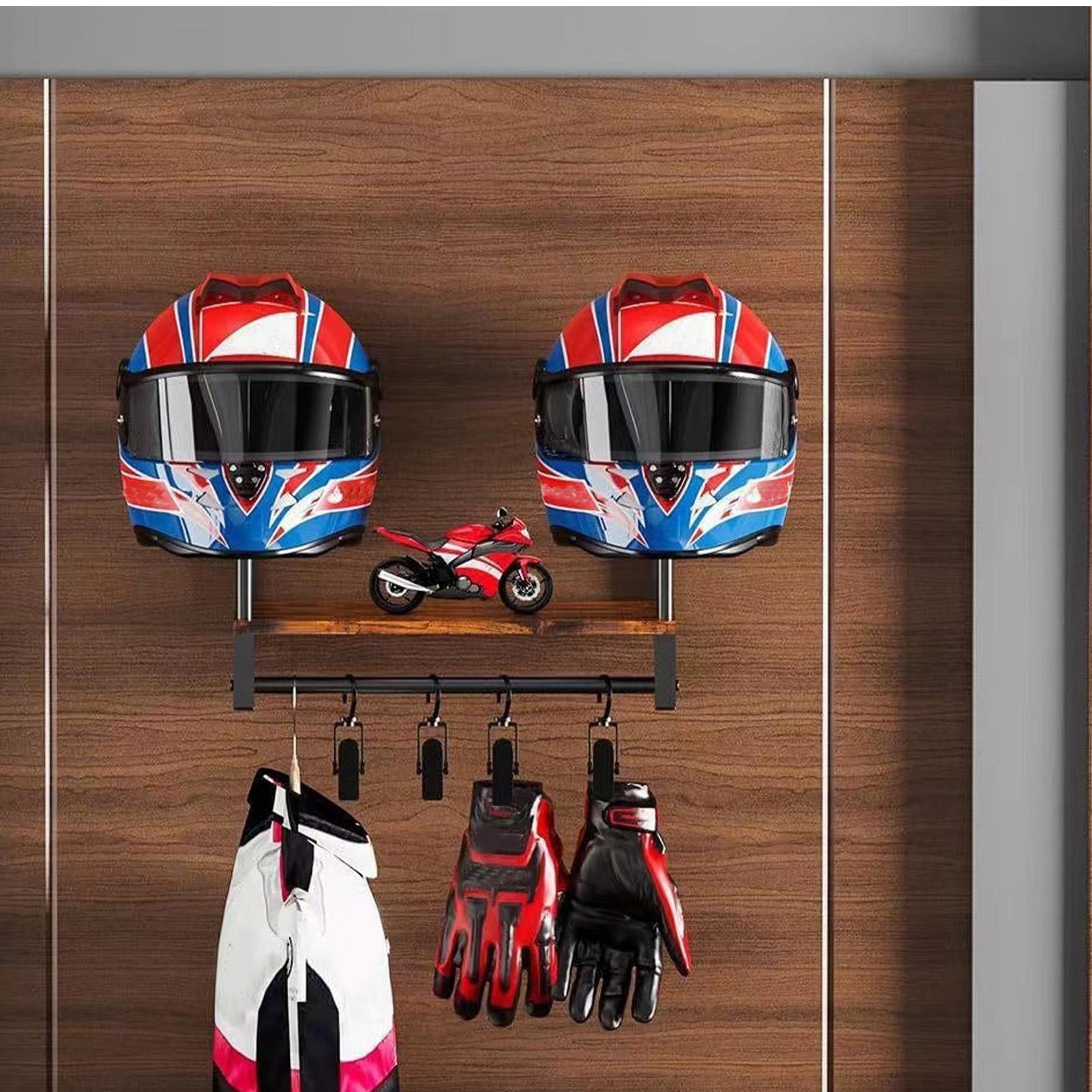 Деревянная стойка для мотоцикл – обзор и цена Motorcycle Gear Display Rack