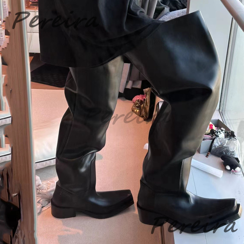 Сапоги выше колена на толстой  – обзор и цена Riding Boot Short