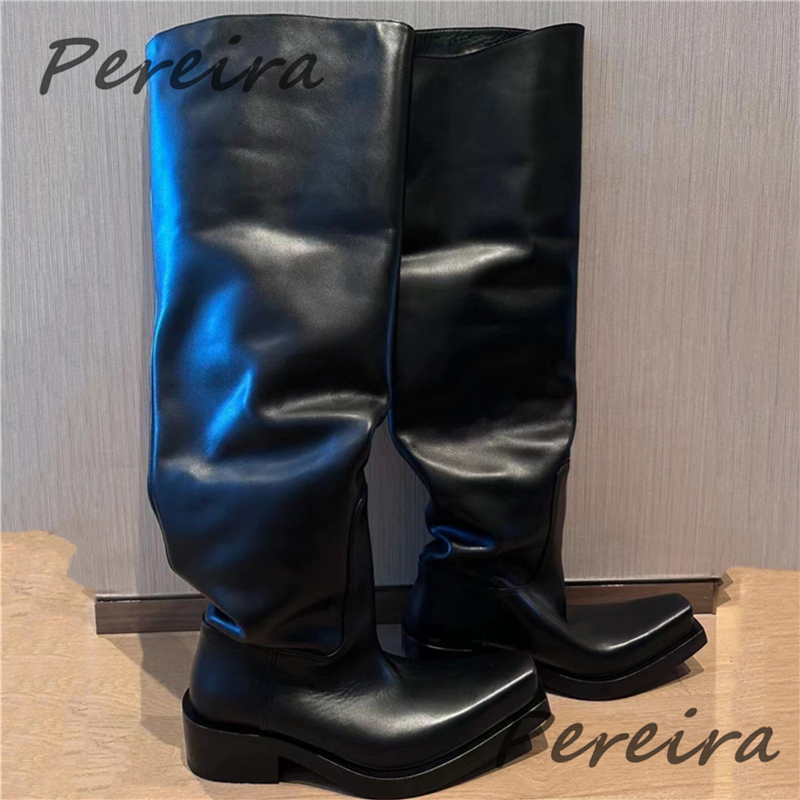 Сапоги выше колена на толстой  – обзор и цена Riding Boot Short