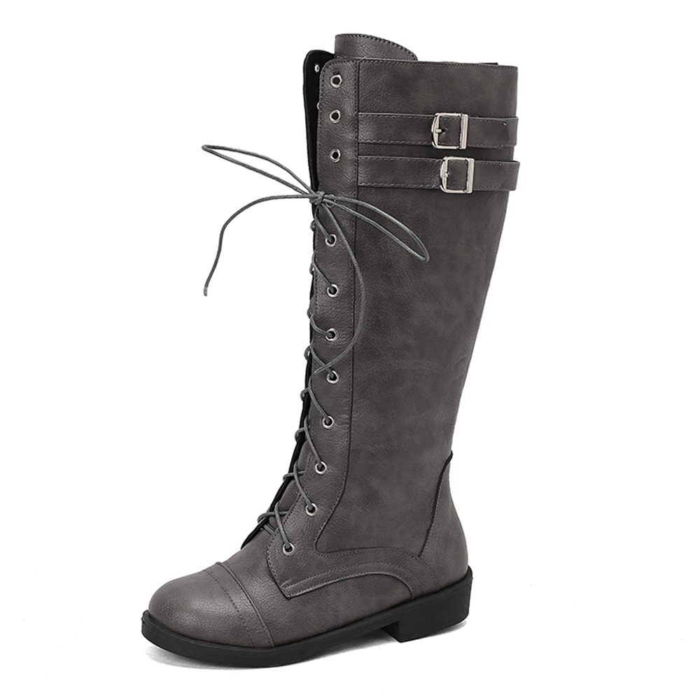 Ботинки-сапоги BLXQPYT женские – обзор и цена Riding Boot Short
